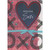 With Love Son: 3D Heart with Foil Border, Blue Ribbon and Sequins Over X and O Patterns Hand Decorated Valentine's Day Card: With Love, Son