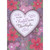 You Have a Beautiful Heart, Granddaughter: 3D Die Cut Heart Over White Ribbon and Flowers Hand Decorated Valentine's Day Card: You have a beautiful heart, Granddaughter…