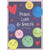 Peace, Love and Smiles: Colorful Smiley Faced Circles on Dark Purple Juvenile Valentine's Day Card: Peace, Love and Smiles