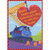 Off the Hook: Smiley Faced Blue Construction Crane Juvenile Valentine's Day Card for Son with Sticker Sheet: Son, hope your Valentine's Day is off the hook!