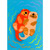 Otters Holding Hands : Floating on Blue Water Anniversary Card