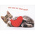 You Gave Me Your Heart: Kitten Playing with Plush Red Heart Romantic Valentine's Day Card for the One I Love: You gave me your heart...