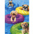 Dogs Floating in Colorful Innertubes in Pool Funny / Cute Birthday Card