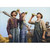 Farmers Drinking from Beer Bottles Vintage Photo Funny / Humorous Birthday Card