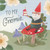 To My Gnomie: Gnomes on Tree Stump and Mushroom 5-Inch 3D Pop-Up Birthday Card: Closed