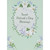 Blessings: Oval Vine Border with White and Blue Flowers St. Patrick's Day Card: Saint Patrick's Day Blessings