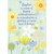 Bumble Bee Buzzing Around Shimmering Spring Wildflower Garden Easter Card: Easter is a time of happy celebrations for the reawakening of spring and all the hope it brings.