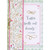 Easter Spells Out Beauty: 3D Die Cut Column Banner with Gold Foil Swirls and Gold String Hand Decorated Easter Card: Easter Spells Out Beauty. - S.D. Gordon