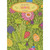 Bright Pink Flower in Lush Green Foliage and Colorful Eggs Easter Card for Mom: Just for You, Mom, at Easter
