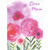 Dear Mom: Pink Watercolor Flower Garden Mother's Day Card from Daughter: Dear Mom