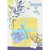 White 3D Flower with Blue Sequin, Yellow Present with Blue Ribbon and 3D Tag Hand Decorated Mother's Day Card for Daughter-in-Law: Daughter -in- law -  Happy Mother's Day
