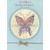 Beauty and Grace: Butterfly on 3D Circular Banner, Sequins and String on Light Blue Hand Decorated Mother's Day Card: A mother is beauty and grace…