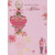 Pink Perfume Bottles and Roses on Pink Background Spanish Language Mother's Day Card for Mom: Feliz Día de la Madre, Mamá (English: Happy Mother's Day, Mom)