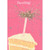 Dazzling Sparkler Cake A*Press Glitter Birthday Card: Dazzling!