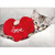 Kitten Holds Heart Cat Valentine's Day Card: love