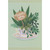 Light Brown Thank You Sign in Mug Containing Dark Green Plant Thank You Card: Thank You