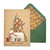 Tree Tower: 3D Die Cut Forest Animals Pyramid Hand Decorated Christmas Card: Envelope Tree Tower: 3D Die Cut Forest Animals Pyramid Hand Decorated Christmas Card: Envelope