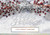 Sheer Elegance: White and Red Berries and White Leaves Swag Box of 25 Custom Verse Holiday Cards: Happy Holidays