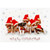 Puppies in Santa Hats Box of 18 Dog Christmas Cards: MERRY CHRISTMAS