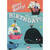 Ahoy Matey: Pirate and Sailor Navigating on Ocean Full of Sea Life Birthday Card for Boy: Ahoy Matey!  It's Yarr Birthday!