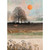 Fox Field: Small Orange Fox Walking Across Rolling Field Bug Art Blank Note Card