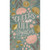 Cheers To Life Together: Pink and Gold Foil Flowers on Green Money Holder / Gift Card Holder Congratulations Wedding Card: Cheers to Life together