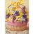 Kittens and Yellow and White Flowers in Basket with Yellow Ribbon Easter Card