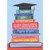 Grad Cap on Stack of Books: You Did It, Congratulations, So Happy for You Graduation Card: You Did It - Congratulations - So HAPPY for you - This is Your Year - HAPPY GRADUATION - Cheers to You - Your future looks BRIGHT - AMAZING ACHIEVEMENT