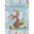 Cute Bunny with White Flower Tucked Behind Ear and Holding Basket Easter Card for Young Great-Granddaughter: Great-Granddaughter…