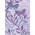 Blue and Purple Butterflies Flying Among Curling Purple Leaves and Stems Easter Card for Sister and Brother-in-Law: Sister and Brother-in-Law