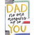 Dad, No One Measures Up to You: Tape Measure Borders Father's Day Card for Dad: Dad - no one measures up to you