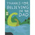 Thanks for Believing in Me: Dinosaurs Swimming in River Father's Day Card for Dad: Thanks for believing in me, Dad