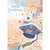 Colorful Swirl Pattern on Blue Grad Cap Spanish Language Graduation Card: Para Tu Graduación