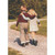 Little Boy and Girl Walking on Path Arm in Arm Vintage Photo Anniversary Card