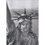 Tourists in Crown of Statue of Liberty Vintage Photo Fold Out Birthday Card