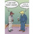 Dog Businessman with Pocket Square Funny Birthday Card for Man: I like your pocket square. It's a poop bag.