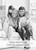 Custom Vertical Image with White Banner Box of 25 Custom Verse Holiday Flat Photo Cards