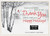 Perfect View: Cardinal Perched on Birch Tree with Town in Distance  Box of 25 Custom Verse Holiday Cards with Logo Upload: There's no better time to say Thank You and to wish you Happy Holidays!