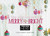 So Bright: Colorful Striped Ornaments Hanging from Long Ribbons Box of 25 Custom Verse Holiday Cards with Logo Upload: May your holidays be Merry and Bright