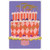 Gold Candle Flames Being Blown Out on Two Tiered Cake Birthday Card: Happy Birthday!