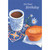 Coffee on Floral Coaster, Muffin and White Daisies Birthday Card: On Your Birthday