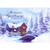 Cottage and Stone Bridge in Winter Box of 18 Christmas Cards: Season's Greetings