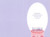 Cute Pink Cake Holding Penant Banner Birthday Card: Happy Birthday to someone who deserves to have all their wishes come true!