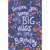 Sending Some Very Big Hugs: Wildflowers on Blue Birthday Card: Sending you some very big hugs on your birthday