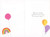 Oval, Circle and Star Shaped Balloons Confetti Shaker Birthday Card: Hope your birthday is filled with all the things that make you happiest.