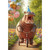 Hippo in Party Hat Riding Tricycle 3D Lenticular Motion Birthday Card