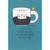 Good Mood Sponsored by Coffee Funny Birthday Card: Today's good mood is sponsored by coffee