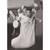 Boxed Funny Christmas Cards: Vintage Photo of Woman Inside Very Large Stocking, Set of 12