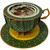 3D Pop Up Tea Cup Holiday Card: Dogs Wearing Festive Scarf, Hat and Wreath