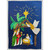 3D Quilled Religious Christmas Card: Nativity Scene Handmade Paper Filigree